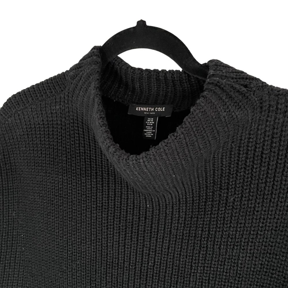 Kenneth Cole Dolman Sleeve Knit Top Medium - Picture 2 of 5